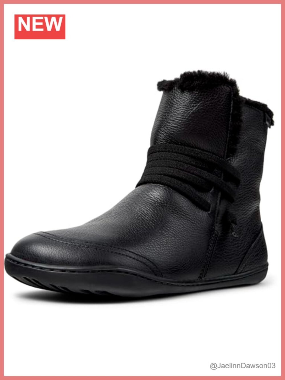 Calfskin Leather Chelsea Boots Wool Lined TPU Outsole Pull-On Casual